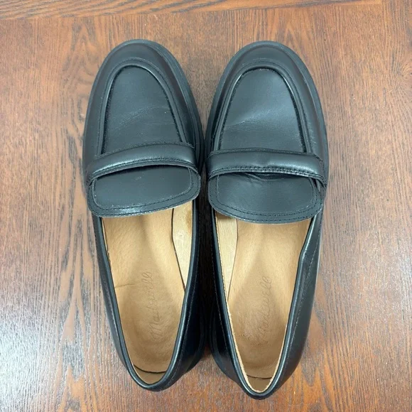 Madewell Bradley Lugsole Loafer Black 9 - Picture 7 of 9